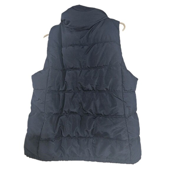 Old Navy Vest Mens Puffer Sleeveless Jacket Zipper Warm Navy Blue Size XL - Picture 3 of 5